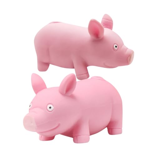 TOYANDONA 2Stücke Quetschspielzeug Schwein Stressabbau für Erwachsene und Niedliches Schweine Design aus Langlebigem Emotionalen Stressbewältigung TOYANDONA 2Stücke Quetschspielzeug Schwein Stressabbau für Erwachsene und Niedliches Schweine Design aus Langlebigem Emotionalen Stressbewältigung von TOYANDONA