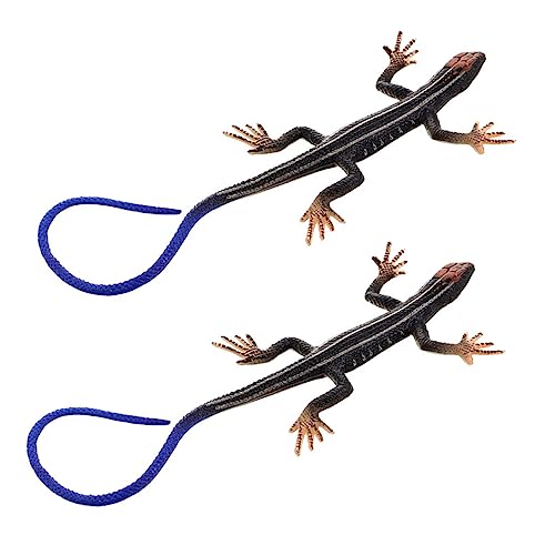 TOYANDONA 2Stücke Realistische Kunststoff Eidechsen Modelle Lebensechte Reptilien Figuren für Wohnkultur und für Dekoration TOYANDONA 2Stücke Realistische Kunststoff Eidechsen Modelle Lebensechte Reptilien Figuren für Wohnkultur und für Dekoration von TOYANDONA