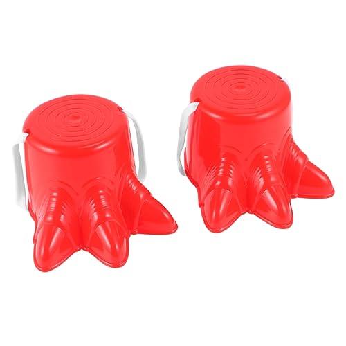 TOYANDONA 2Stücke Stelzen Schuhe Rot Outdoor Sport für Balance Training Fördert Beziehung für Kindergarten und Spielplatz Stabilität und Spaß TOYANDONA 2Stücke Stelzen Schuhe Rot Outdoor Sport für Balance Training Fördert Beziehung für Kindergarten und Spielplatz Stabilität und Spaß von TOYANDONA
