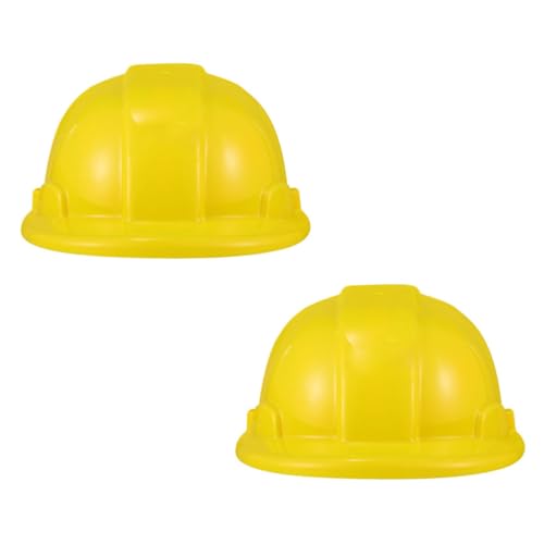 TOYANDONA 2Stücke Teiliges Bauhelm für Gelbe Kunststoff Hüte für Baustellenpartys und Rollenspiele Leicht und Bequem für Halloween und Themenfeiern TOYANDONA 2Stücke Teiliges Bauhelm für Gelbe Kunststoff Hüte für Baustellenpartys und Rollenspiele Leicht und Bequem für Halloween und Themenfeiern von TOYANDONA