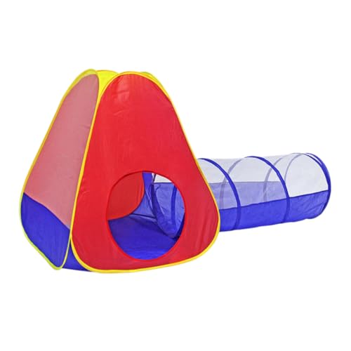 TOYANDONA 2Stücke Teiliges Spielzelt mit Tunnel Robustes Indoor Zelt für Kreatives Umweltfreundliches Material für Drinnen und Draußen Fördert die Fantasie und Spaß TOYANDONA 2Stücke Teiliges Spielzelt mit Tunnel Robustes Indoor Zelt für Kreatives Umweltfreundliches Material für Drinnen und Draußen Fördert die Fantasie und Spaß von TOYANDONA