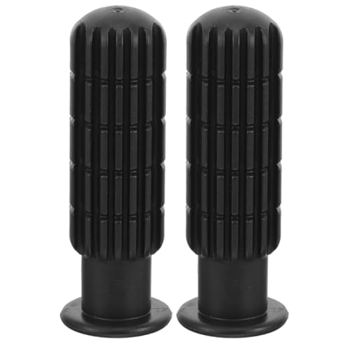 TOYANDONA Tischfußballgriffe 2 Stück rutschfeste Kunststoffgriffe für Tischfußballtisch Robustes Material Ergonomischer Griff Platzsparend Kompatibel mit Meisten Tischfußballgeräten von TOYANDONA
