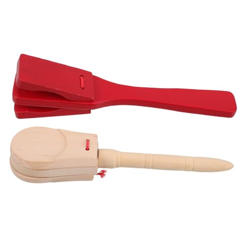 TOYANDONA 2er-set Holzkastagnetten Für Jungen Und Mädchen Musikinstrumente Früherziehung Musikspielzeug Handinstrumente Für Babys TOYANDONA 2er-set Holzkastagnetten Für Jungen Und Mädchen Musikinstrumente Früherziehung Musikspielzeug Handinstrumente Für Babys von TOYANDONA