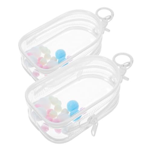 TOYANDONA 2st Babytasche Zeigen Puppe Ausstellungstasche Klarsichtbeutel-schlüsselanhänger Vitrine Für Figuren Puppenvitrine Durchsichtige Schlüsselanhängertasche Transparent PVC TOYANDONA 2st Babytasche Zeigen Puppe Ausstellungstasche Klarsichtbeutel-schlüsselanhänger Vitrine Für Figuren Puppenvitrine Durchsichtige Schlüsselanhängertasche Transparent PVC von TOYANDONA