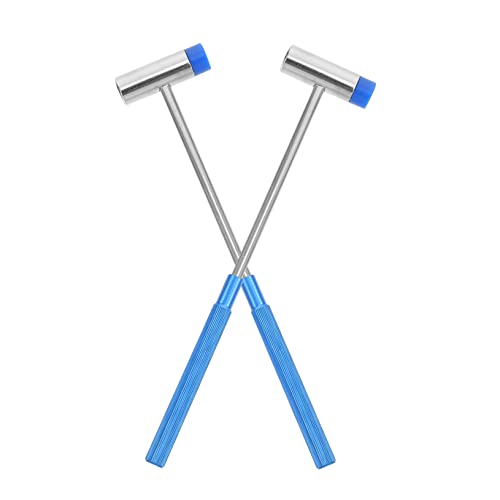 TOYANDONA 2st Bausteinhammer Blöcke Bauhammer Doppelhämmer Für Walnusshammer Juwelier Hammer Kleiner Hammer Kinderblöcke Bauen Hämmer Praktischer Bauspielhammer Eisen Blue von TOYANDONA