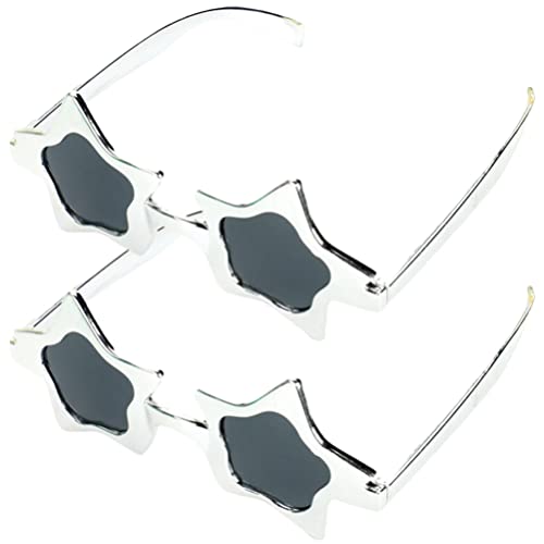 TOYANDONA 2st Gläser Frohes Neues Jahr Frohes Neues Jahr Brille Brillen Pentagramm- Für Das 2025 Stern Brille Kleine Sterne Mann Cosplay TOYANDONA 2st Gläser Frohes Neues Jahr Frohes Neues Jahr Brille Brillen Pentagramm- Für Das 2025 Stern Brille Kleine Sterne Mann Cosplay von TOYANDONA