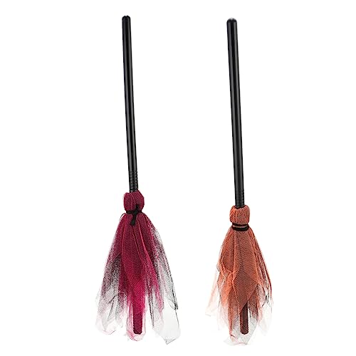 TOYANDONA 2st Halloween-Besen Im Freien Kleiner Hexenbesen Wunschkostüm Party Halloween-Stand Requisiten Bausatz Verkaufsstand Halloween-Stick Dekorationen Aufkleber Halloween -kostüm TOYANDONA 2st Halloween-Besen Im Freien Kleiner Hexenbesen Wunschkostüm Party Halloween-Stand Requisiten Bausatz Verkaufsstand Halloween-Stick Dekorationen Aufkleber Halloween -kostüm von TOYANDONA