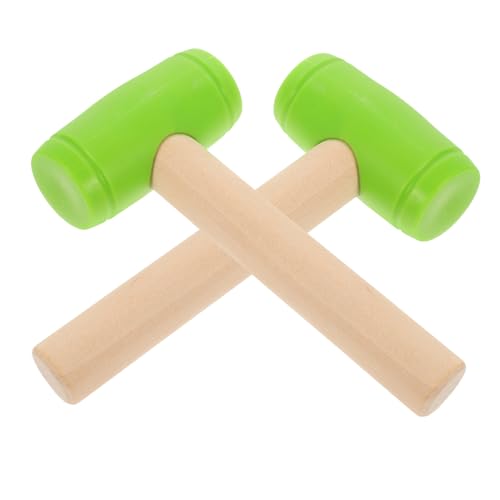 TOYANDONA 2st Holzspielzeug Für Bohrmaschinen Kinderhämmer Spielzeugwerkzeuge Minihammer Stielspielzeug Werkzeugset Für Hammer Schlag Kettensäge Hölzern Green TOYANDONA 2st Holzspielzeug Für Bohrmaschinen Kinderhämmer Spielzeugwerkzeuge Minihammer Stielspielzeug Werkzeugset Für Hammer Schlag Kettensäge Hölzern Green von TOYANDONA