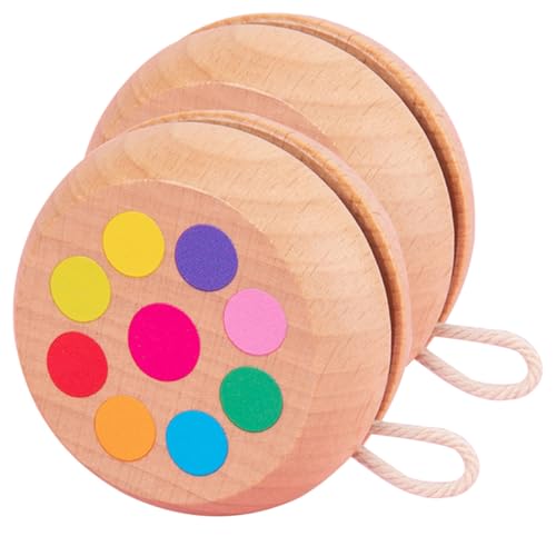 TOYANDONA 2st Jo-jo Kinderspielzeug Fingerspitzenspielzeug Für Kleine Holzspielzeug Lernspielzeug Für Fingerkuppenball Für Outdoor- Für Hölzern TOYANDONA 2st Jo-jo Kinderspielzeug Fingerspitzenspielzeug Für Kleine Holzspielzeug Lernspielzeug Für Fingerkuppenball Für Outdoor- Für Hölzern von TOYANDONA