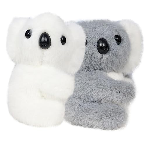 TOYANDONA 2st Koala-anhänger Große Haarnadel Griffe Korkenzieher-haarnadel Strasssteine U-förmige Haarnadeln Für Dutts Brötchenmaschine Für Haare Balsam Ornamente Gel Käfig Pp Baumwolle von TOYANDONA