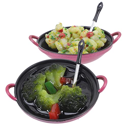 TOYANDONA 2stücke Miniatur Lebensmittel Für Für Rollenspiele Für Mädchen Dekoration Für Küche Und Restaurant Eierreis Brokkoli TOYANDONA 2stücke Miniatur Lebensmittel Für Für Rollenspiele Für Mädchen Dekoration Für Küche Und Restaurant Eierreis Brokkoli von TOYANDONA