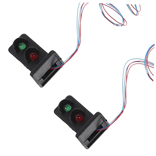 TOYANDONA 2st Modellbahn Lichter Wäscher Netz Schläger Aufkleber Automatisch Elektrischer Schrubber Verstellbare Drähte Kit Band Für Mädchen Kit-Spiel-Requisiten Sensor Tür Metall TOYANDONA 2st Modellbahn Lichter Wäscher Netz Schläger Aufkleber Automatisch Elektrischer Schrubber Verstellbare Drähte Kit Band Für Mädchen Kit-Spiel-Requisiten Sensor Tür Metall von TOYANDONA