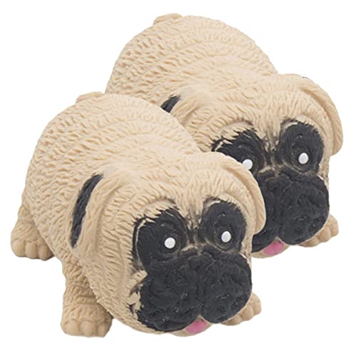 TOYANDONA 2st Mops Stressabbau Spielen Welpenspielzeug Stressball Aus Gummi Quetschspielzeug Für Welpen Schwarze Hundefiguren Hunde- Spielzeuge Mini Hüpfender Ball Kind TOYANDONA 2st Mops Stressabbau Spielen Welpenspielzeug Stressball Aus Gummi Quetschspielzeug Für Welpen Schwarze Hundefiguren Hunde- Spielzeuge Mini Hüpfender Ball Kind von TOYANDONA