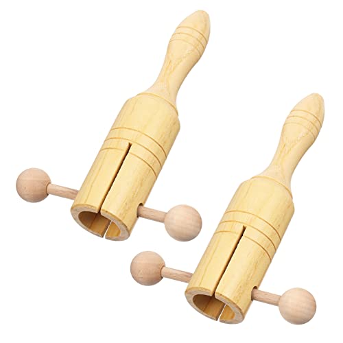 TOYANDONA 2st Orff-Glockenspiel Handrasseln Aus Holz Holzrassel Für Holz Handrassel Lernspielzeug Für Instrumente Tragbares Tamburin- Tragbares Schüttelspielzeug Buche TOYANDONA 2st Orff-Glockenspiel Handrasseln Aus Holz Holzrassel Für Holz Handrassel Lernspielzeug Für Instrumente Tragbares Tamburin- Tragbares Schüttelspielzeug Buche von TOYANDONA