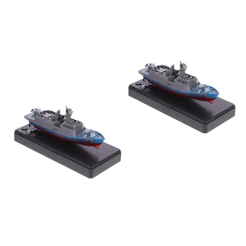 TOYANDONA Kinderspielzeug 2st Rc-Boot Ferngesteuertes Schiff Rc-Schlachtschiff Modellträger Rc-träger Rc Fischerboot Kampfschiff Boot Schlachtschiff Spielzeug Modellflugzeug Kind von TOYANDONA