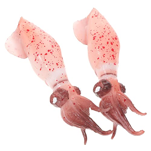 TOYANDONA 2st Simulation Dekorationen Für Aquarien Künstliches Fleisch Probieren Qualle Falsches Fleisch Lebensmittelspielzeug Für Kleinkinder Künstlicher Calamari PVC TOYANDONA 2st Simulation Dekorationen Für Aquarien Künstliches Fleisch Probieren Qualle Falsches Fleisch Lebensmittelspielzeug Für Kleinkinder Künstlicher Calamari PVC von TOYANDONA