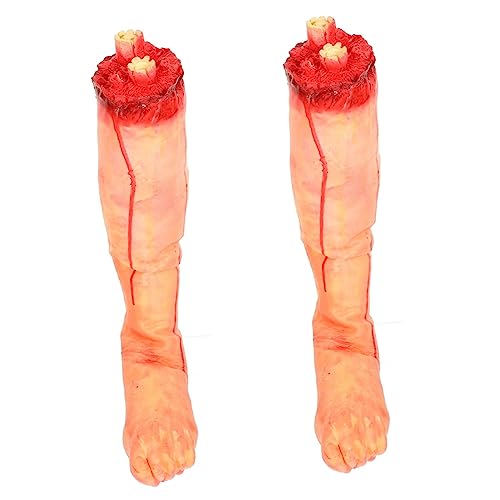 TOYANDONA 2st Simulierte Abgetrennte Hand Blutige Hände Füße Blutige Körperteile Horror-Halloween-organe Falscher Halloween-körperteile Abgetrennte Blutige Hände Vinyl TOYANDONA 2st Simulierte Abgetrennte Hand Blutige Hände Füße Blutige Körperteile Horror-Halloween-organe Falscher Halloween-körperteile Abgetrennte Blutige Hände Vinyl von TOYANDONA