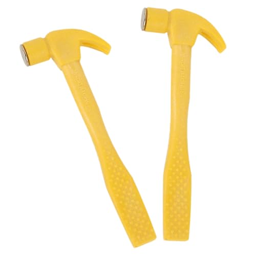 TOYANDONA 2st Simulierter Kleiner Hammer Flugzeugaktivitäten Für Hammerspielzeug Für Kleinkinder 1-3 Mini-Hammer- Reisespiele Für Kleinkindspielzeug Yellow Plastik TOYANDONA 2st Simulierter Kleiner Hammer Flugzeugaktivitäten Für Hammerspielzeug Für Kleinkinder 1-3 Mini-Hammer- Reisespiele Für Kleinkindspielzeug Yellow Plastik von TOYANDONA