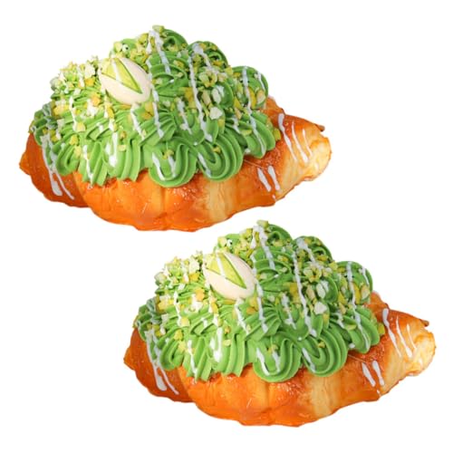 TOYANDONA 2st Simuliertes Croissant-Modell Dekoratives Croissant Essen Bausatz Kasse Transporter Croissant-fälschung Fisch Gefälschte Verschiedene Früchte Wahr Künstlich Bis Pu TOYANDONA 2st Simuliertes Croissant-Modell Dekoratives Croissant Essen Bausatz Kasse Transporter Croissant-fälschung Fisch Gefälschte Verschiedene Früchte Wahr Künstlich Bis Pu von TOYANDONA
