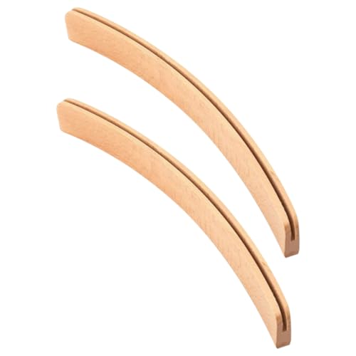 TOYANDONA 2pcs Gebogene Spielkartenhalter Aus Holz Ständer Für Pokerkarten-Organizer Für Jungen Und Mädchen Und Partys von TOYANDONA