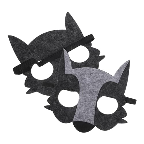 TOYANDONA 2stücke Cartoon Tiermasken Für Junge Mädchen Cosplay Masken Für Rollenspiele Und Partys Atmungsaktiv Und Bequem Für Halloween Und Festliche Anlässe TOYANDONA 2stücke Cartoon Tiermasken Für Junge Mädchen Cosplay Masken Für Rollenspiele Und Partys Atmungsaktiv Und Bequem Für Halloween Und Festliche Anlässe von TOYANDONA