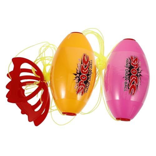 TOYANDONA 2st Zip-Ball-Spielzeug Elastische Zugbälle Zip-Zoom-Ball Spielzeug Für Ballspiele Reißverschlussball Im Freien Ballspiel Für Die Familie Draußen Spielzeug Schieberegler Kind Strand von TOYANDONA