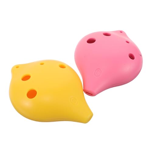 TOYANDONA 2stücke -Musikinstrument Aus Harzholz Für Anfänger Und Junge Mädchen Tragbares Blasinstrument Mit Klarer Klangqualität Für Musikunterricht Und Übung von TOYANDONA