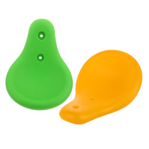TOYANDONA 2stücke Schaukelsitz Für Junge Mädchen Outdoor Ersatz-schaukelsitzbrett Aus Kunststoff Robust Und Langlebig Passt Für Schaukelgestelle Leuchtende Farben Für Spielplätze Und von TOYANDONA