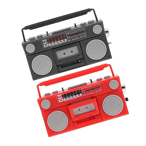TOYANDONA 2stücke Vintage Mini Radio Figuren Retro Radio Modelle Für Puppenhäuser Dekoration Projekte Sicheres Material Kompakt Stilvoll Für Kreative Spielwelten TOYANDONA 2stücke Vintage Mini Radio Figuren Retro Radio Modelle Für Puppenhäuser Dekoration Projekte Sicheres Material Kompakt Stilvoll Für Kreative Spielwelten von TOYANDONA