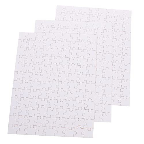 TOYANDONA 3 Blätter Leeres Holzpuzzle für Wärmeübertragung Teile DIY Sublimationspuzzle für Kreative Bastelprojekte und Personalisierte TOYANDONA 3 Blätter Leeres Holzpuzzle für Wärmeübertragung Teile DIY Sublimationspuzzle für Kreative Bastelprojekte und Personalisierte von TOYANDONA