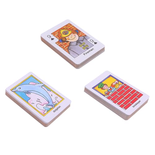 TOYANDONA 3 Kisten Lernpapierkarte interaktives geschicklichkeitsspiele für gedächtnisspiel für knobelspiel Lernspiel Poker Kartenspiel TOYANDONA 3 Kisten Lernpapierkarte interaktives geschicklichkeitsspiele für gedächtnisspiel für knobelspiel Lernspiel Poker Kartenspiel von TOYANDONA