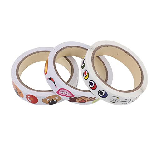 TOYANDONA 3 Rollen Handgefertigte Aufkleber Für Aufkleber Cartoon-kinderaufkleber DIY Tapes DIY Manuelle Aufkleber -Cartoon-Aufkleber DIY Aufkleber Papier TOYANDONA 3 Rollen Handgefertigte Aufkleber Für Aufkleber Cartoon-kinderaufkleber DIY Tapes DIY Manuelle Aufkleber -Cartoon-Aufkleber DIY Aufkleber Papier von TOYANDONA