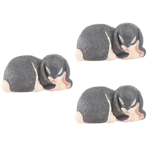 TOYANDONA 3stücke Simulation Kaninchen Modell Langohr Hase Deko Figur Realistisches Tier Modell Für Handgefertigte Tischdekoration Für Zuhause Und Büro Für Tierliebhaber TOYANDONA 3stücke Simulation Kaninchen Modell Langohr Hase Deko Figur Realistisches Tier Modell Für Handgefertigte Tischdekoration Für Zuhause Und Büro Für Tierliebhaber von TOYANDONA