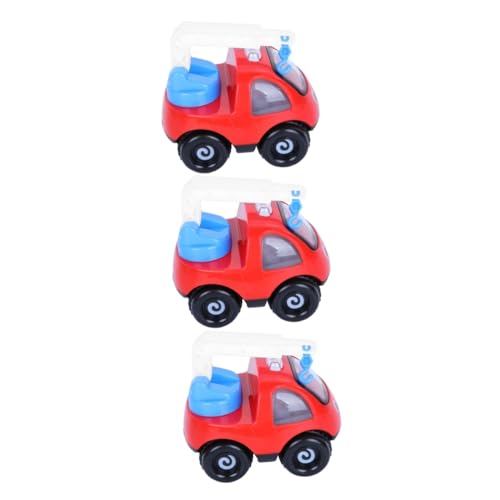 TOYANDONA 3 sankastenspielsachen babyteller Toys Cars pram Toddler Toys kleinkinderspielzeug kinderwagenmuff Kranwagen für Kinder technisches Spielzeugauto Puzzle Trägheitsauto von TOYANDONA