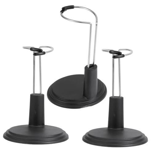 TOYANDONA 3 STÜCKE Teiliges Puppenständer Hoher Stabiler Doll Support Frame aus Robustem Material Praktischer Stand Display für Puppen Figuren und Modelle zur Sicheren Aufbewahrung und von TOYANDONA