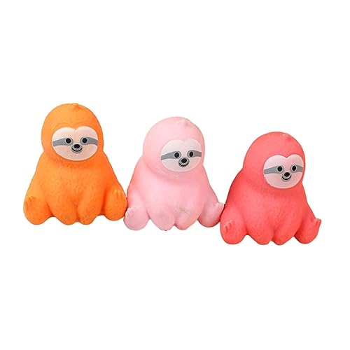 TOYANDONA 3 STÜCKE Teiliges Stressabbau Faultierform Elastisches Quetschspielzeug für Erwachsene und Langlebig Dehnbar Partyaccessoire und Sensorisches Entspannungsspielzeug Zufällige Farbe TOYANDONA 3 STÜCKE Teiliges Stressabbau Faultierform Elastisches Quetschspielzeug für Erwachsene und Langlebig Dehnbar Partyaccessoire und Sensorisches Entspannungsspielzeug Zufällige Farbe von TOYANDONA