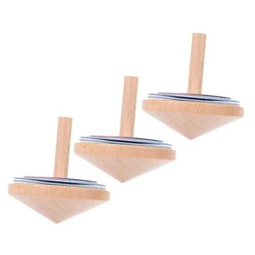 TOYANDONA 3 Sätze Bunte Holz für Kreativer Gyro Hand Auge Koordination Robust und Spaßig als für Jungen und Mädchen TOYANDONA 3 Sätze Bunte Holz für Kreativer Gyro Hand Auge Koordination Robust und Spaßig als für Jungen und Mädchen von TOYANDONA