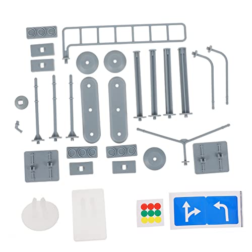 TOYANDONA 3 Sätze DIY Verkehrsschilder für Teiliges Modellset mit Realistischen Straßenschildern Pädagogisches Lernspielzeug für Verkehrszeichen Erkennung und Kreatives TOYANDONA 3 Sätze DIY Verkehrsschilder für Teiliges Modellset mit Realistischen Straßenschildern Pädagogisches Lernspielzeug für Verkehrszeichen Erkennung und Kreatives von TOYANDONA