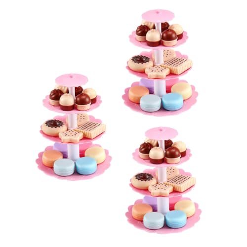 TOYANDONA 3 Sätze Dessert-Turm- für kinderspielzeug Children Toys zabawki stymulujące rozwój Toys for Boys spielset zartes Rollenspiel Abs TOYANDONA 3 Sätze Dessert-Turm- für kinderspielzeug Children Toys zabawki stymulujące rozwój Toys for Boys spielset zartes Rollenspiel Abs von TOYANDONA