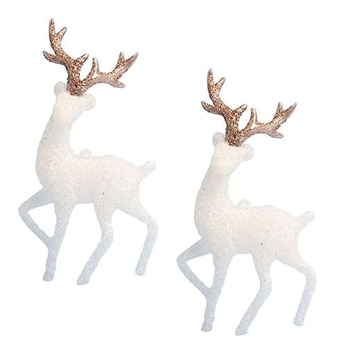 TOYANDONA 6stücke Weihnachtsdeko Miniatur Glänzende Dekoration Für Kuchen Tisch Und Party Für Festliche Anlässe Gemütliche von TOYANDONA