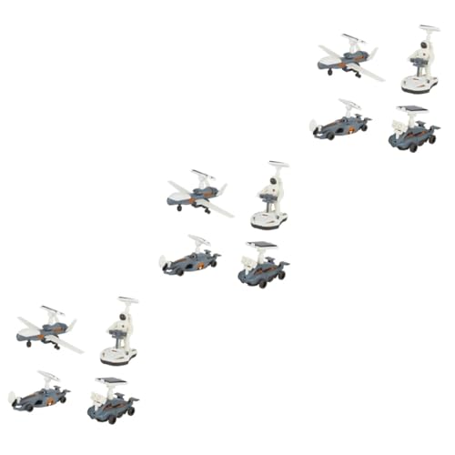 TOYANDONA 3 Sätze Lernspielzeug Weltraumspielzeug Weltraumforschungsspielzeug Spielzeuge Roboter pädagogisches Spielzeug zum Zusammenbauen Spielzeug zum Zusammenbauen des Weltraums Puzzle von TOYANDONA