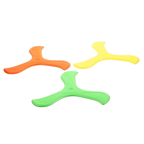 TOYANDONA 3 Stck Boomerang Eva Wurfspiel Outdoor Wurfspielzeug für Geeignet für Camping Erholung und Eltern Junge Mädchen spaß Zufällige Farbe Zufällige Farbe TOYANDONA 3 Stck Boomerang Eva Wurfspiel Outdoor Wurfspielzeug für Geeignet für Camping Erholung und Eltern Junge Mädchen spaß Zufällige Farbe Zufällige Farbe von TOYANDONA