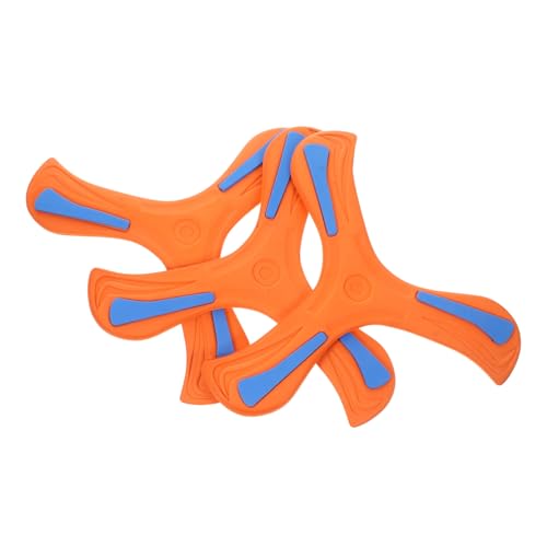 TOYANDONA 3 Stck Teiliges Eva Schaumstoff Boomerang für Leicht zu Werfen Fangen Langlebiges Outdoor Wurfspielzeug in Bunten Farben für Jungen und Mädchen im Garten Zufällige Farbe TOYANDONA 3 Stck Teiliges Eva Schaumstoff Boomerang für Leicht zu Werfen Fangen Langlebiges Outdoor Wurfspielzeug in Bunten Farben für Jungen und Mädchen im Garten Zufällige Farbe von TOYANDONA