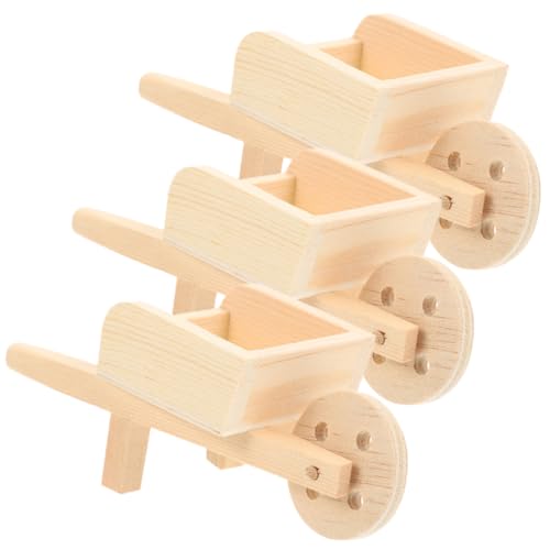 TOYANDONA 3 Stck. Modell Der Heimdekoration Schubkarre Modelle Von Minikarrenkarren Mini-Karren- Puppenhauskarren Minikarren-Modelle Minikarren- Holz TOYANDONA 3 Stck. Modell Der Heimdekoration Schubkarre Modelle Von Minikarrenkarren Mini-Karren- Puppenhauskarren Minikarren-Modelle Minikarren- Holz von TOYANDONA