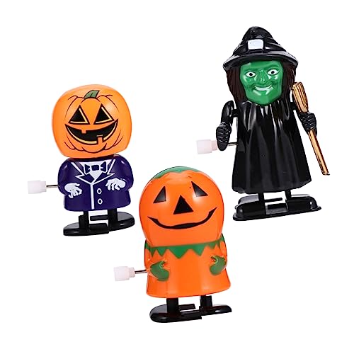TOYANDONA 3 Stück Aufzieh Halloween aufziehspielzeug Halloween Costume Uhrwerk mechanisches Halloween-Uhrwerk- Halloween- Halloween-Aufziehspielzeug von TOYANDONA
