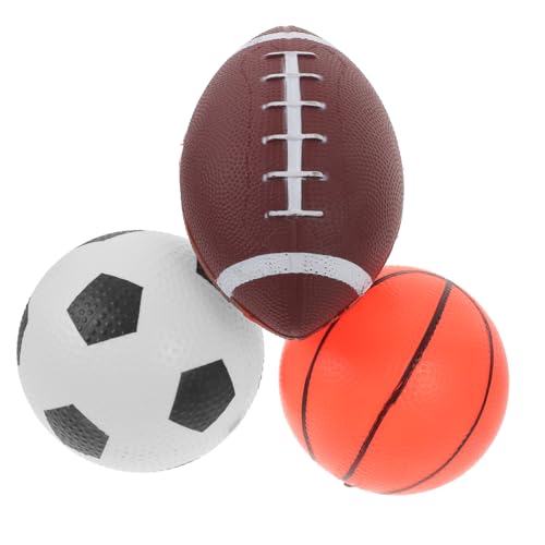 TOYANDONA 3 Stück Ballspielzeugset Spielplatzspielzeug Bälle für Kleinkinder Leichter Fußball weiche Bälle Outdoor- für hüpfender Ballspielzeug Springball für Vinyl TOYANDONA 3 Stück Ballspielzeugset Spielplatzspielzeug Bälle für Kleinkinder Leichter Fußball weiche Bälle Outdoor- für hüpfender Ballspielzeug Springball für Vinyl von TOYANDONA
