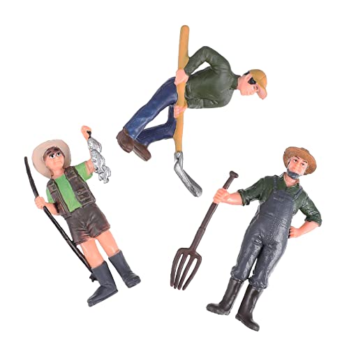 TOYANDONA 3 Stück Bauernhofpuppe Ornamente Modelle Landarbeiter Figuren Landarbeiter Puppenhaus Requisiten Simulation Landarbeiter Modell Landarbeiter Figuren Landarbeiter Landschaft TOYANDONA 3 Stück Bauernhofpuppe Ornamente Modelle Landarbeiter Figuren Landarbeiter Puppenhaus Requisiten Simulation Landarbeiter Modell Landarbeiter Figuren Landarbeiter Landschaft von TOYANDONA