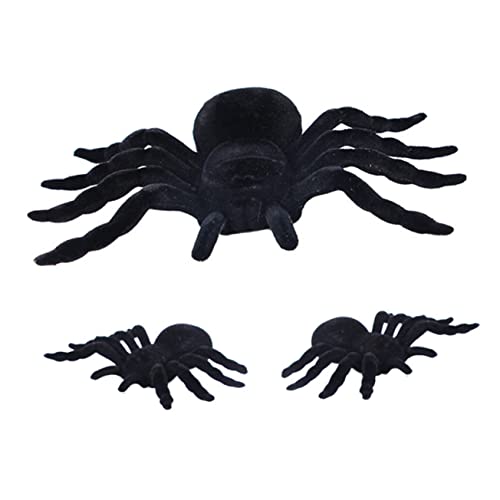 TOYANDONA 3stücke Teiliges Realistischer Halloween-Spinnen Scherzspielzeuge Für Gruselige Partys Kostümfeiern Und Halloween-Dekorationen TOYANDONA 3stücke Teiliges Realistischer Halloween-Spinnen Scherzspielzeuge Für Gruselige Partys Kostümfeiern Und Halloween-Dekorationen von TOYANDONA