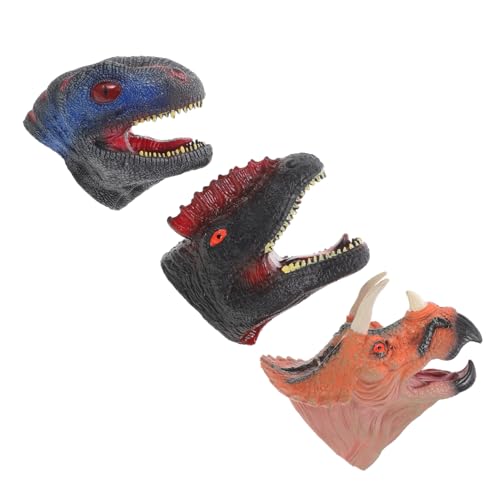 TOYANDONA 3 Stück Dinosaurier Handpuppen Interaktives Kinderpuppen Kinderspielzeug Puppen Für Erwachsene Handpuppen Handtierspielzeug Handtierpuppen Geschichtenerzähl TOYANDONA 3 Stück Dinosaurier Handpuppen Interaktives Kinderpuppen Kinderspielzeug Puppen Für Erwachsene Handpuppen Handtierspielzeug Handtierpuppen Geschichtenerzähl von TOYANDONA