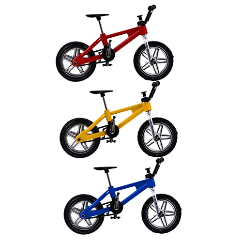 TOYANDONA Realistisches Spielzeugset 3-teilig Fingerspielzeug Aus Legierung Miniatur-fingersport Für Jungen Und Mädchen Und Erwachsene von TOYANDONA